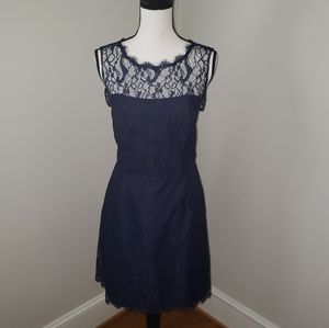 Jim Hjelm Occasions Navy Lace Dress